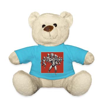 SPACE KUNG FU #2 - geek & scifi - Nounours - bleu outremer - Devant