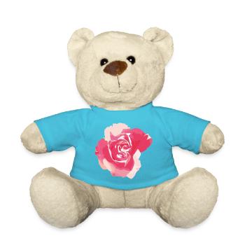 Rose - Teddy - Atollblau - Vorne