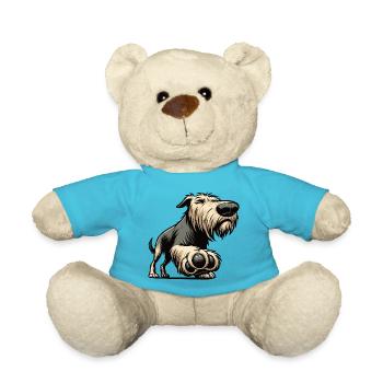 Lévrier irlandais Lévrier Propriétaire de chien de lévrier Fan de chien de loup - Nounours - bleu outremer - Devant
