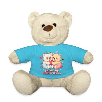 Vous êtes mes ours humains préférés - Nounours - bleu outremer - Devant