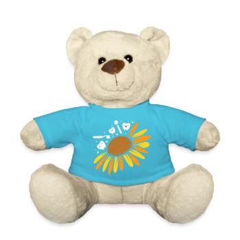 Zahn Dentist Rezeptionist Zahnarzt - Teddy - Atollblau - Vorne