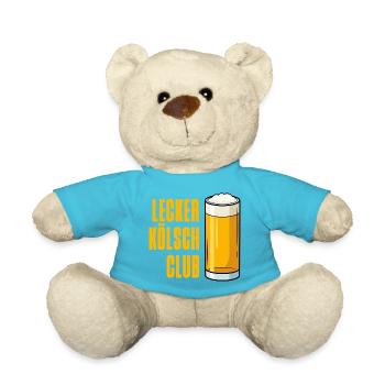 Yummy Kölsch Club Carnival Costume Party - Teddy Bear - atoll blue - Front