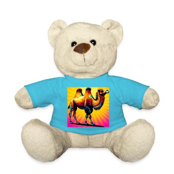 chameau - Nounours - bleu outremer - Devant