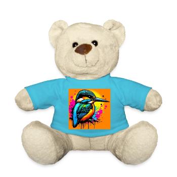 martin-pêcheur - Nounours - bleu outremer - Devant