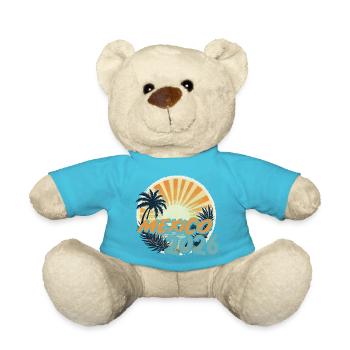 Mexiko 2026 - Teddy - Atollblau - Vorne
