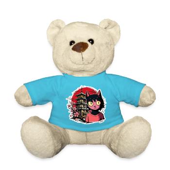 Cherry Kat et Pagode Dream - Nounours - bleu outremer - Devant