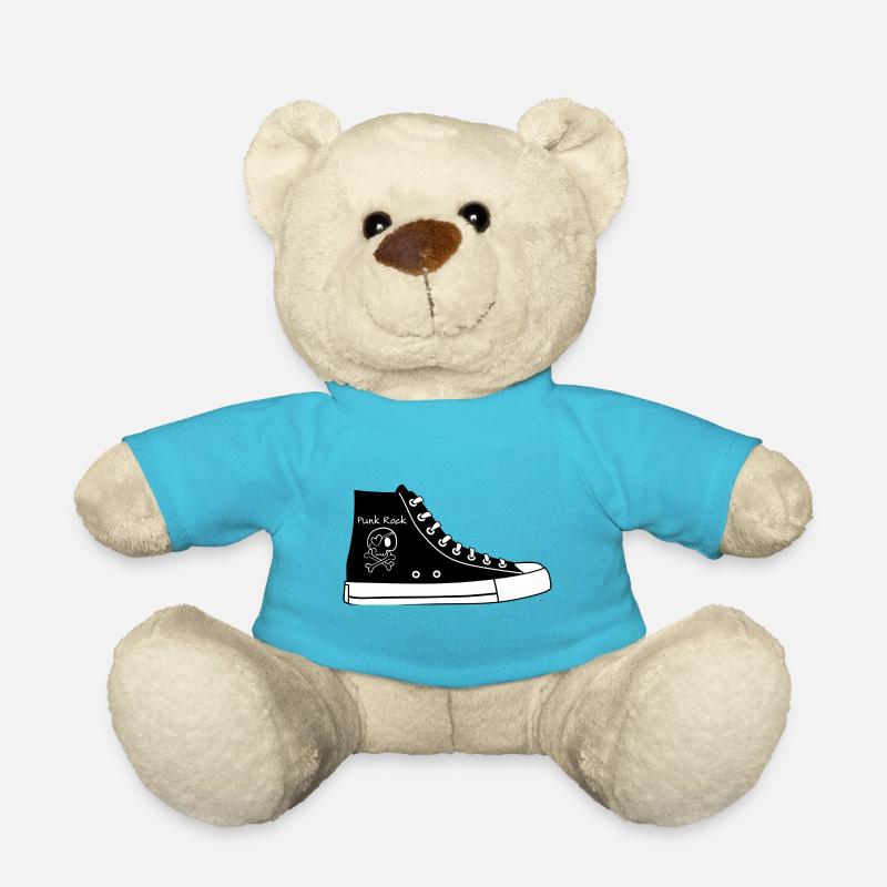Punk Rock Schuhe - Teddy - Atollblau