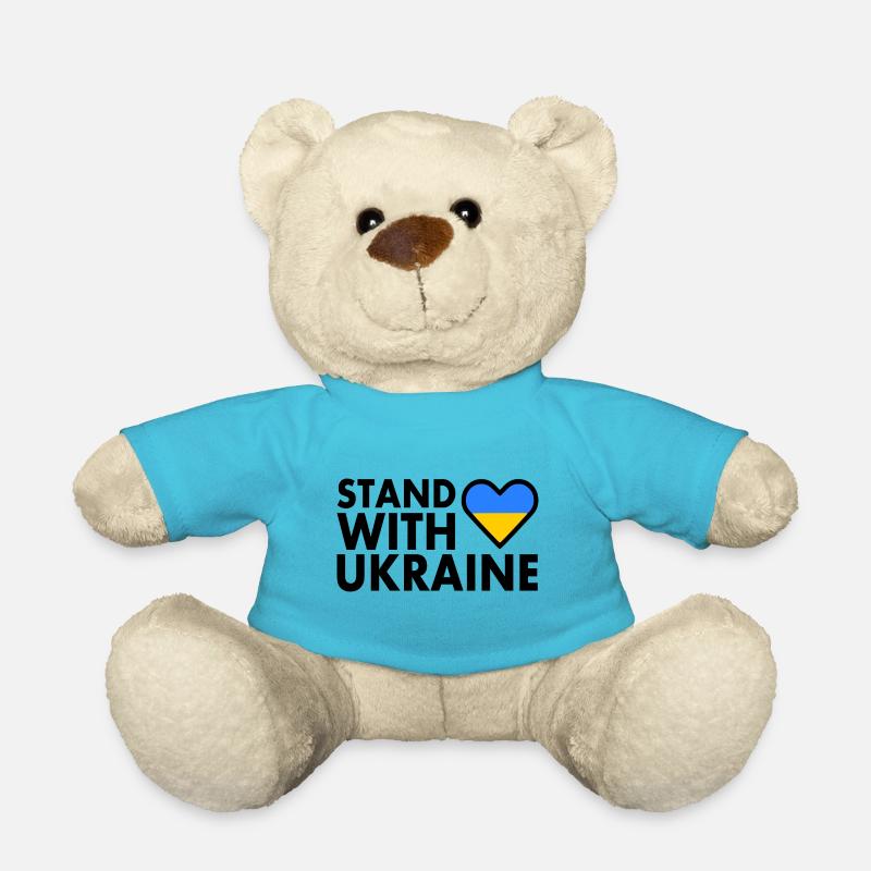 Ukraine - Nounours - bleu outremer