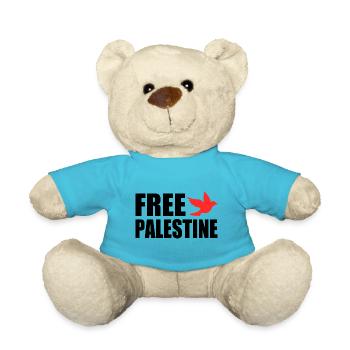 Free palestine - Nounours - bleu outremer - Devant