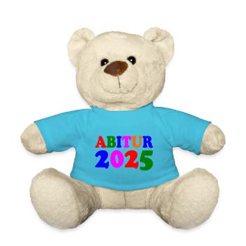 Abitur 2025 - Teddy Bear - atoll blue - Front
