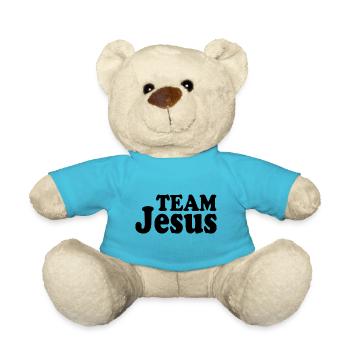 Team jesus - Teddy Bear - atoll blue - Front