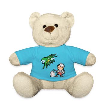 Exterminator pest control - Teddy Bear - atoll blue - Front