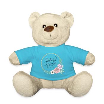 Sœurs pour toujours - Nounours - bleu outremer - Devant