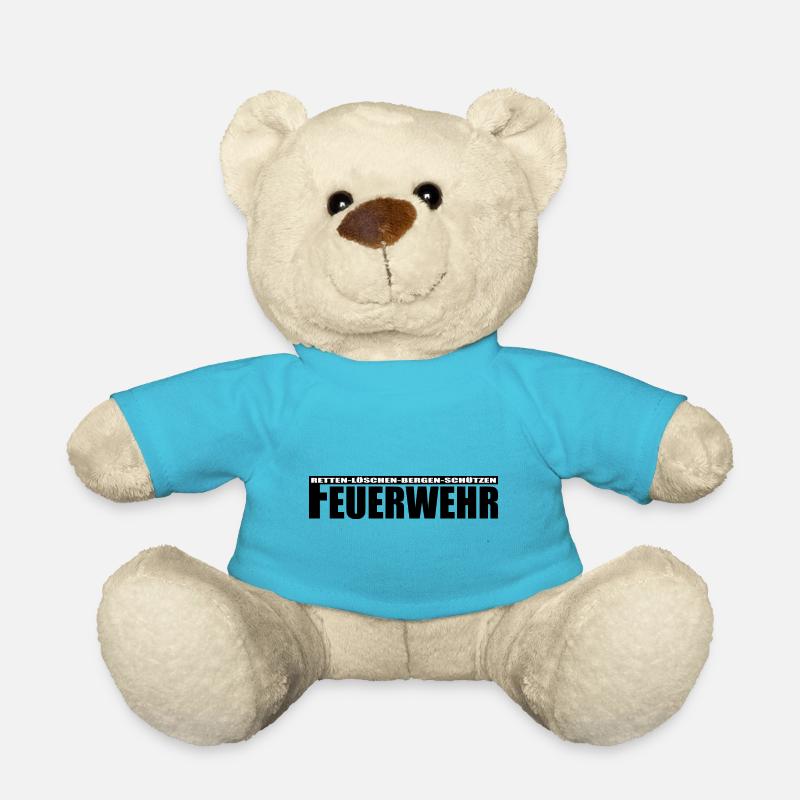 Feuerwehr - Teddy - Atollblau
