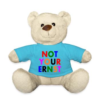 Not your ernst - Teddy - Atollblau - Vorne