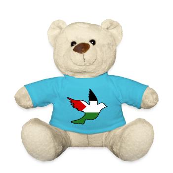 palestina - Teddy Bear - atoll blue - Front