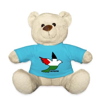 Free palestine - Nounours - bleu outremer - Devant