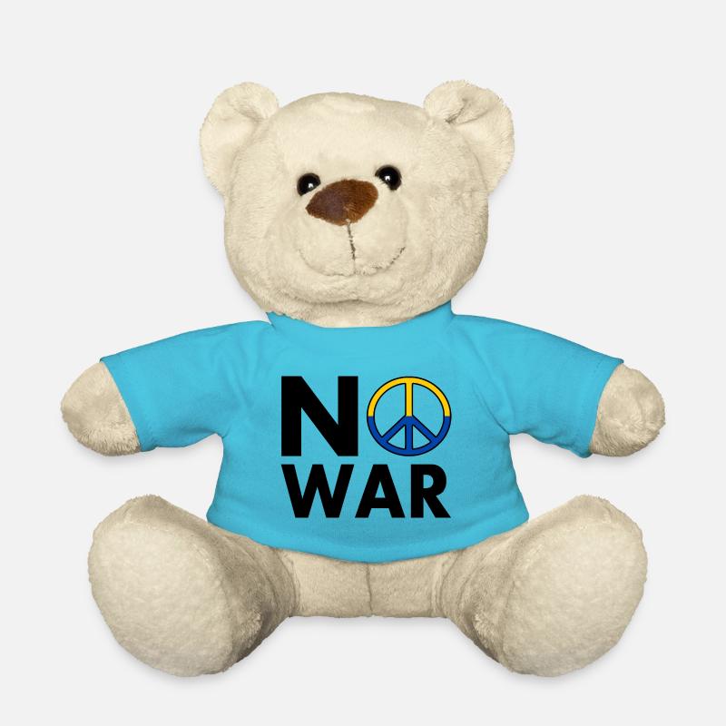 No war - Teddy - Atollblau