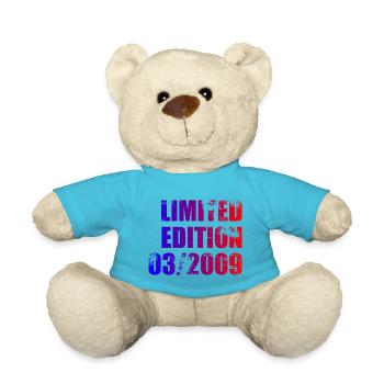 16e anniversaire Edition Limitée 03/2009 - Nounours - bleu outremer - Devant