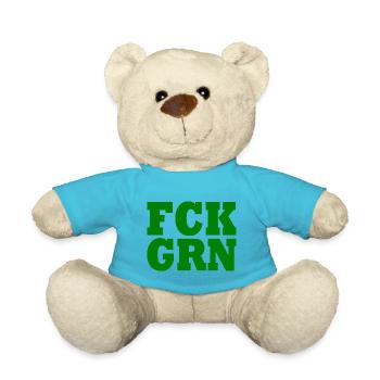 Fck grn - Nounours - bleu outremer - Devant