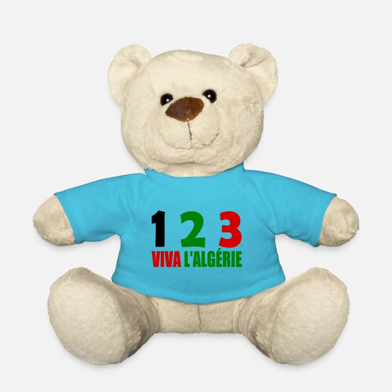 algeria - Teddy Bear - atoll blue