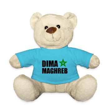 Dima maghreb - morocco - Teddy Bear - atoll blue - Front