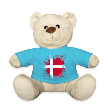 Danemark Drapeau - Nounours - bleu outremer - Devant