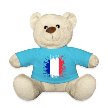 drapeau tricolore - Teddy - Atollblau - Vorne