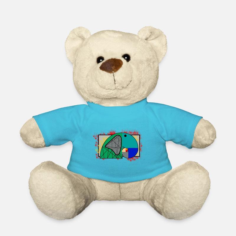 Fibonacci Spirale - Teddy - Atollblau