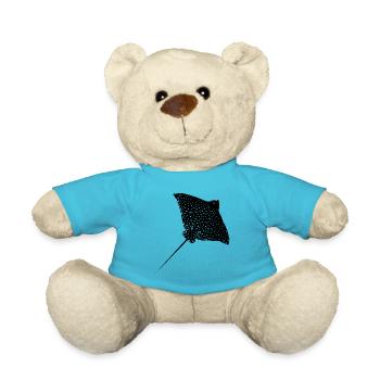 Adler Rochen - Teddy - Atollblau - Vorne