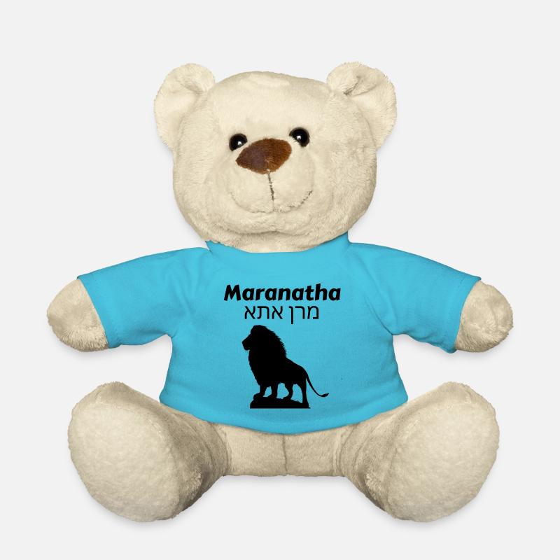 Maranatha schwarz - Teddy - Atollblau