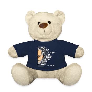 Halbes Gesicht "Lassen Sie die Geräusche anderer - Teddy - French Navy - Vorne