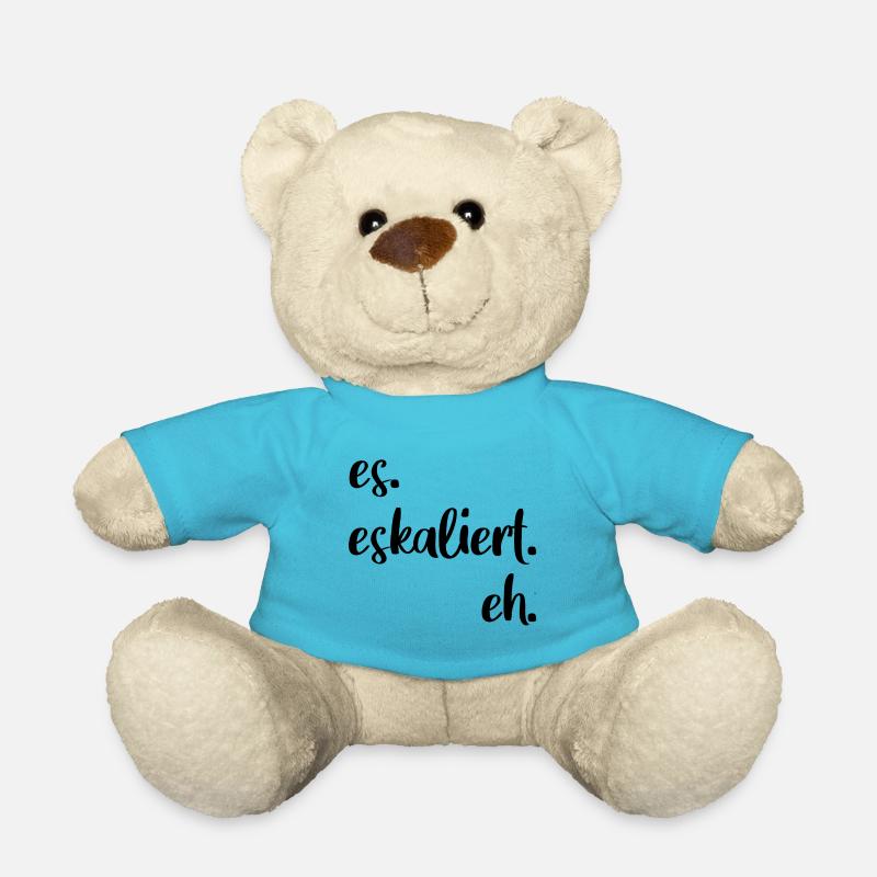 es eskaliert eh - Teddy - Atollblau
