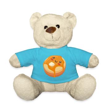 Pfannkuchen mit Butter - Teddy - Atollblau - Vorne
