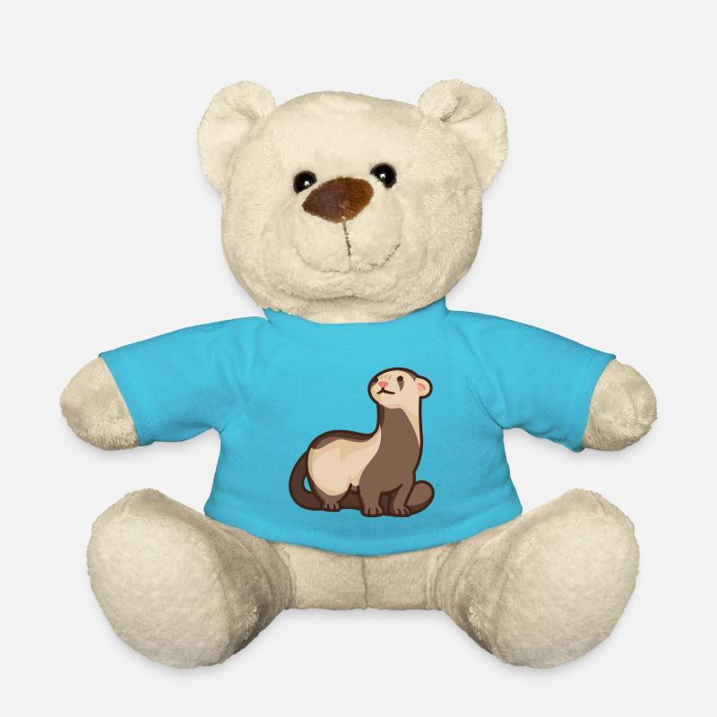 Frettchen - Teddy - Atollblau