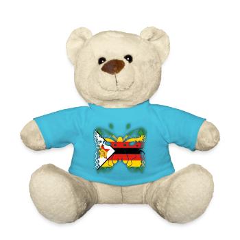 Zimbabwe - Nounours - bleu outremer - Devant
