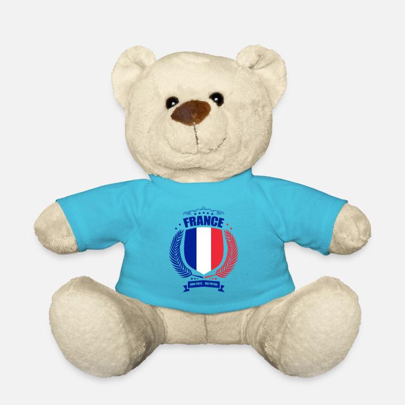 FRANCE MON PAYS - Nounours - bleu outremer