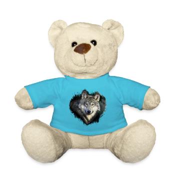 Wolf Liebe - Teddy - Atollblau - Vorne