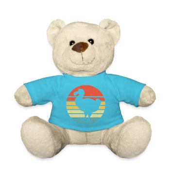 Dodo vintage - Teddy Bear - atoll blue - Front