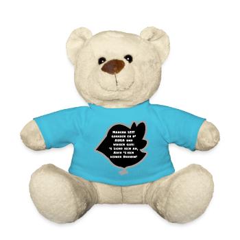 SCHWÄBISCHER SPRUCH - Teddy - Atollblau - Vorne