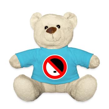 Vers la droite - Nounours - bleu outremer - Devant