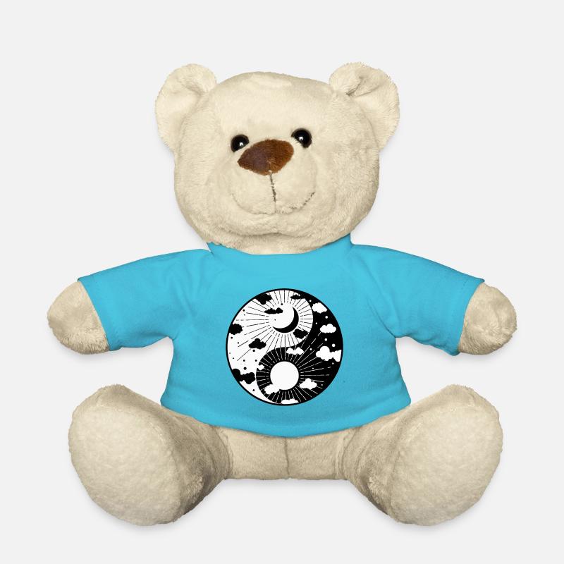 Soleil et Lune/ Lune et Soleil - Nounours - bleu outremer