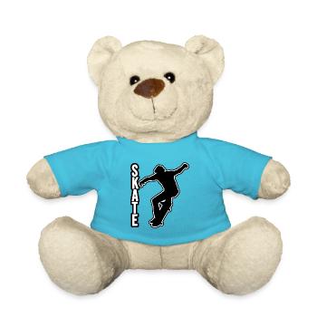 Skate - Skater - Nounours - bleu outremer - Devant