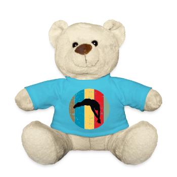 Taucher / Schwimmen - Teddy - Atollblau - Vorne