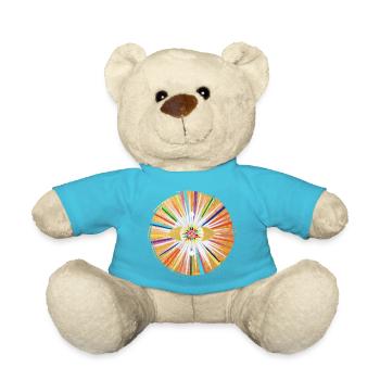 Stargate Rainbow Light Power around Sonja Ariel - Teddy Bear - atoll blue - Front