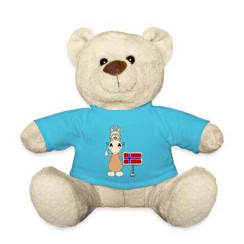 PFERD - NORWEGISCHES FJORDPFERD - NORWEGEN - Teddy - Atollblau - Vorne