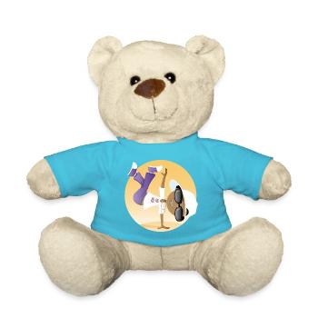 Hip-hop - Nounours - bleu outremer - Devant