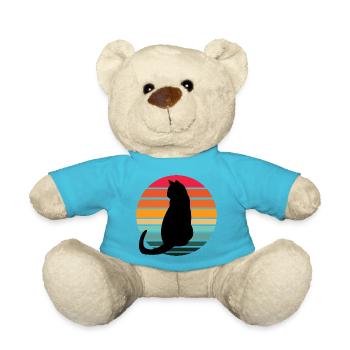 Katze Sunset - Teddy - Atollblau - Vorne