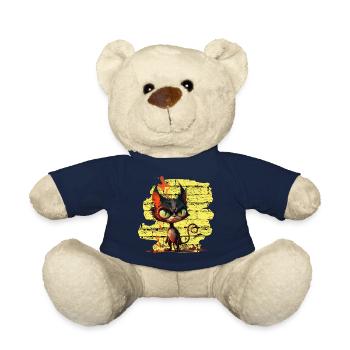 Lustige Katze - Teddy - French Navy - Vorne