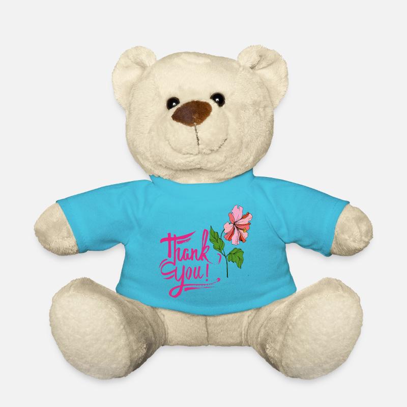 Merci - Nounours - bleu outremer